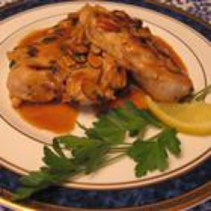 pollo limon almendras