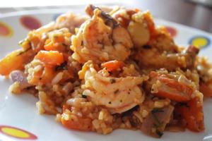 arroz con mariscos