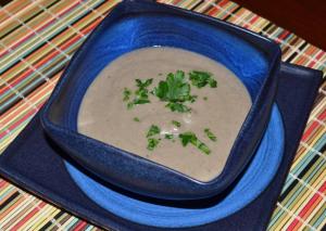 sopa champinones y jerez