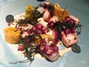 Pulpo y Lechuga de Mar