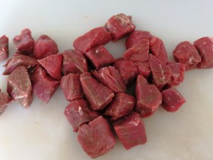 Brochetas lomo de res