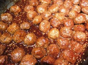 Albondigas asiaticas