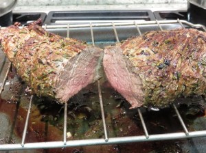 Lomo con romero y ajo